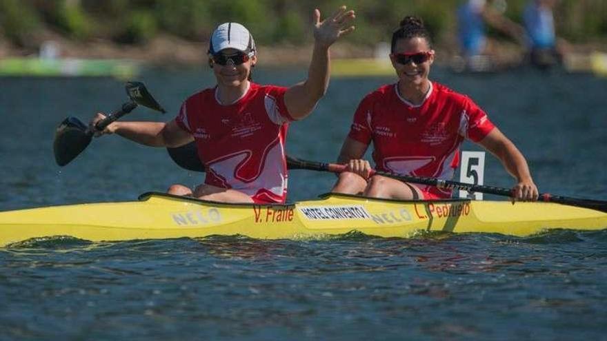 Paula Domínguez y Jessica Rodríguez, plata en C-2