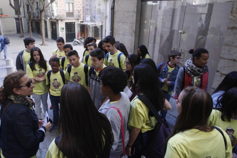 Trobada d''alumnes de municipis amb patrimoni jueu