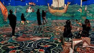 ‘La Biblioteca Fantástica de las Bestias’ combina espacios expositivos tradicionales, una sala inmersiva, instalaciones interactivas y experiencias de realidad virtual.