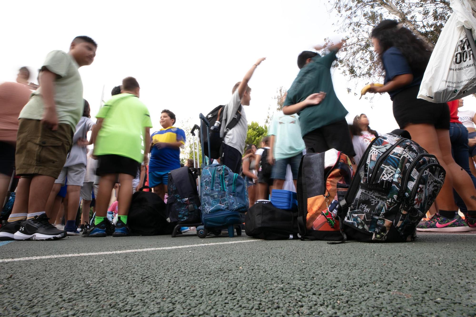 Así ha sido la vuelta a clase en Ibiza y Formentera