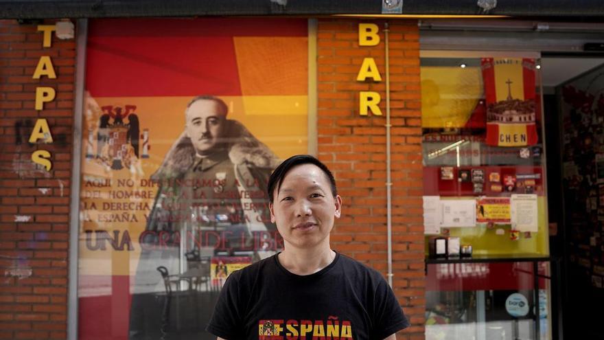 Chino facha' de Madrid: "Hay libertad de expresión, Franco es historia y con él España estaba más unida"