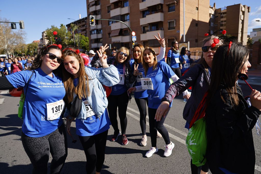 Imágenes del recorrido de la Carrera de la Mujer: avenida Pío Baroja y puente del Reina Sofía (II)