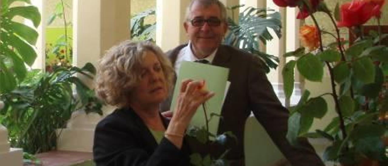 Ferrer com a jurat en la Exposició de Roses de Calella en 2010.