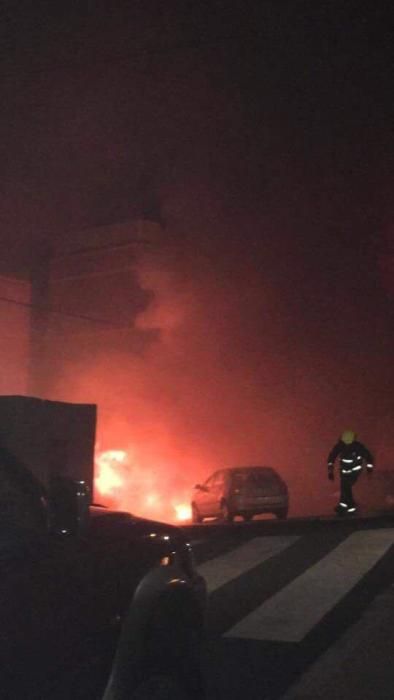 Incendio en Santa María de Guía (13/05/17)