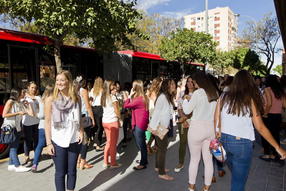 Prueba de candidatas a Fallera Mayor de Valencia 2017