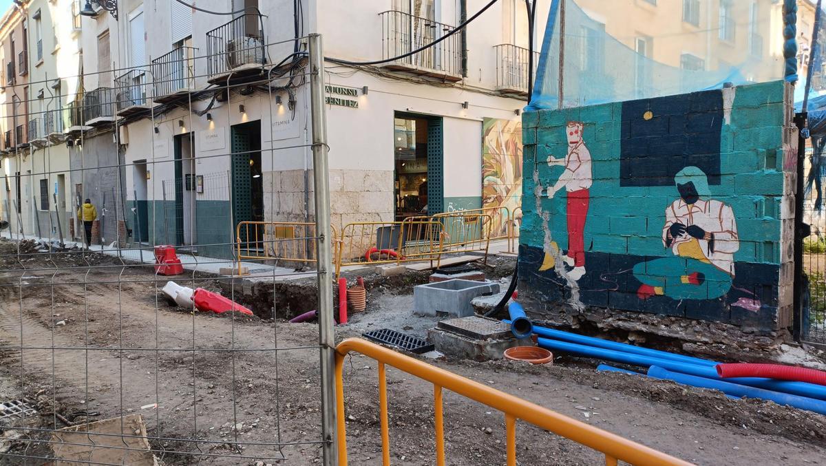 Obras en Lagunillas