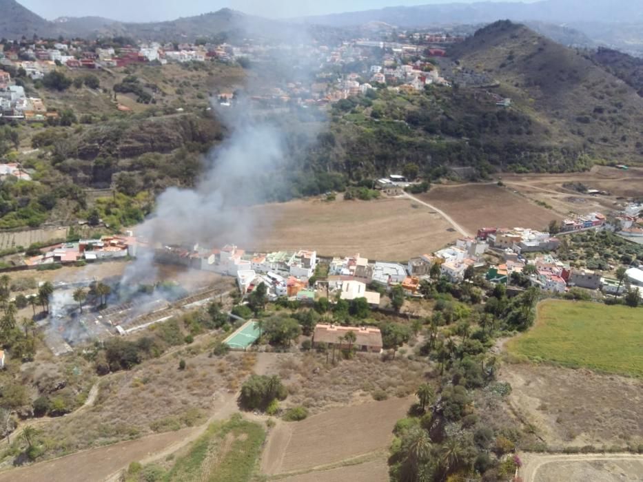 Incendio en La Calzada