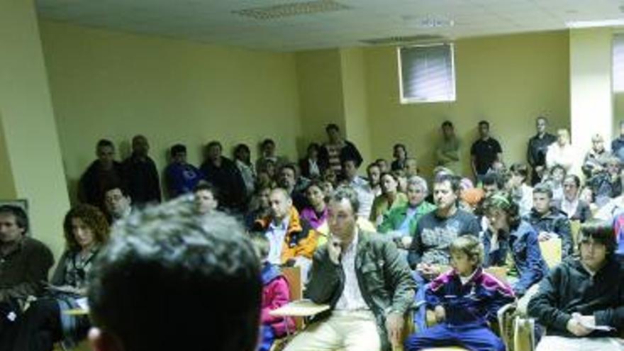 Un momento de la presentación del campus de verano del Judo Avilés.