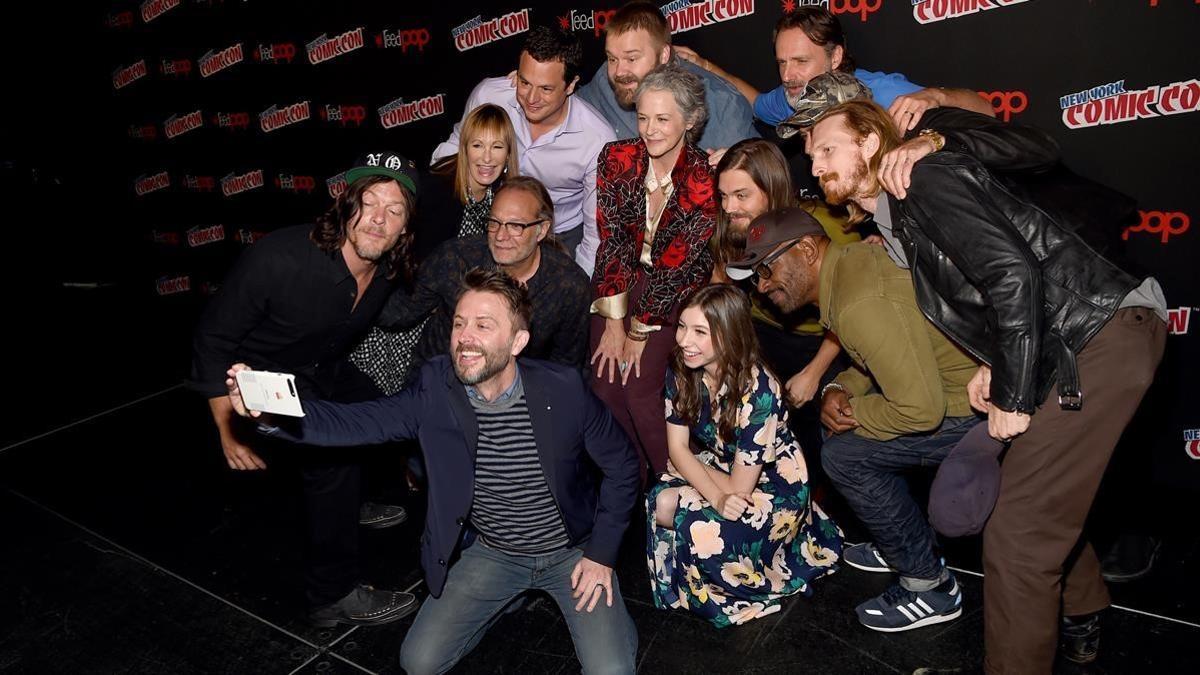 television walking dead nueva york comic-con