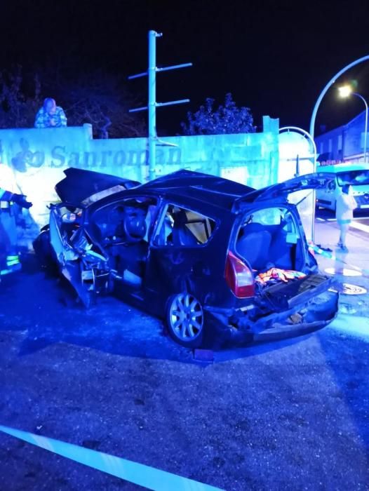 Accidente mortal en Nigrán