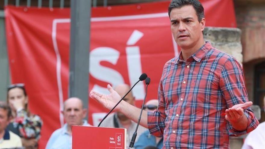 Sánchez no descarta una moción de censura contra Rajoy si es para ganarla