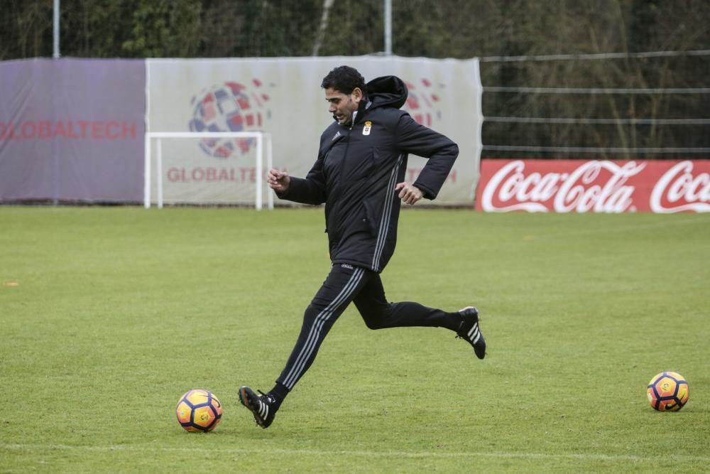 Entrenamiento del Real Oviedo