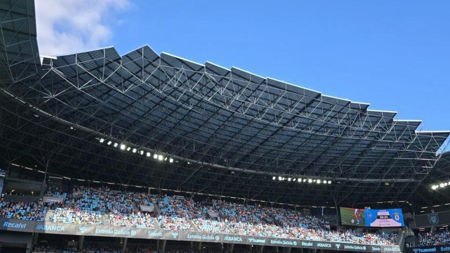 Las imágenes del Celta-Oviedo