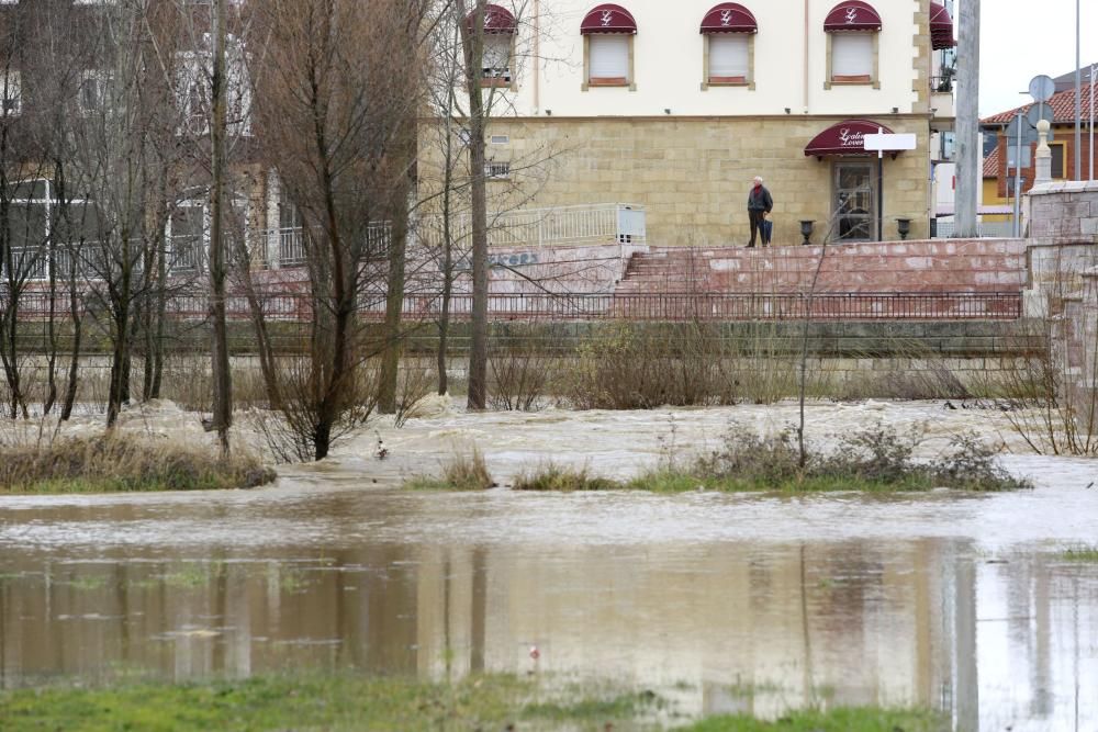 Alerta en Castilla y León por la crecida de ríos