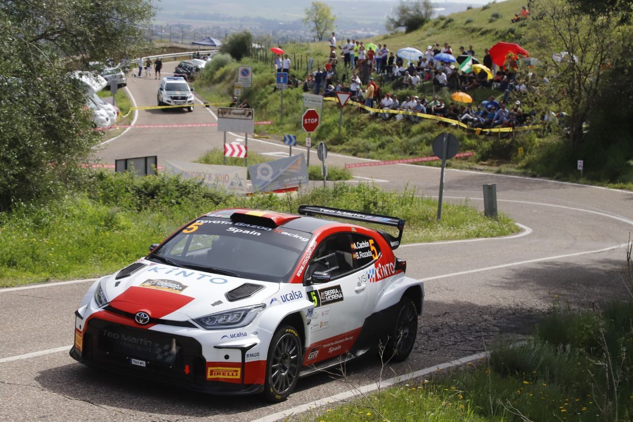 Las imágenes del arranque del Rallye Sierra Morena 2024