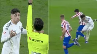 ¡Lío entre Valverde y Baena y expulsión del uruguayo!