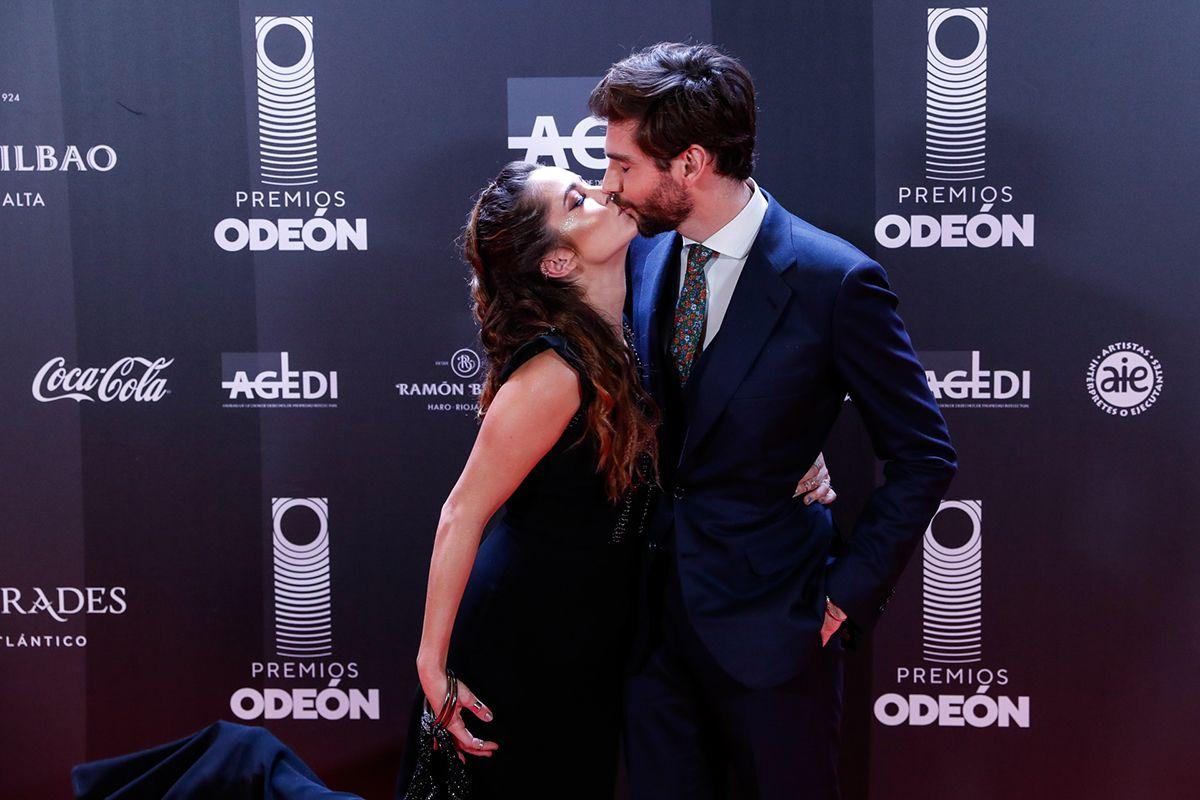 Besos de photocall