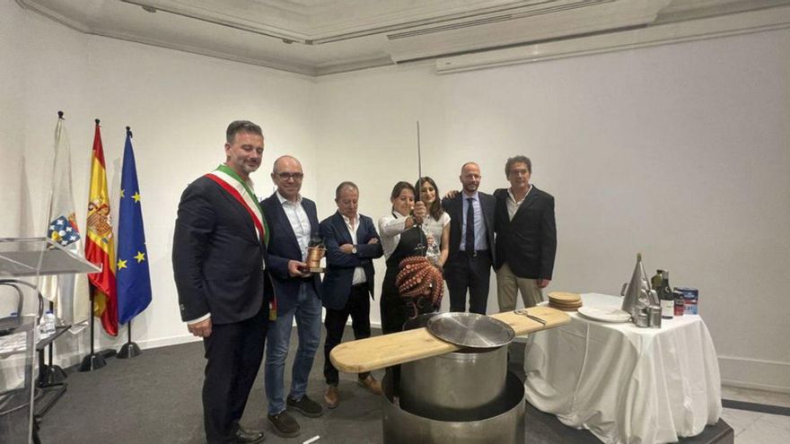 Presentación oficial en Madrid de la Festa do Pulpo. | FdV