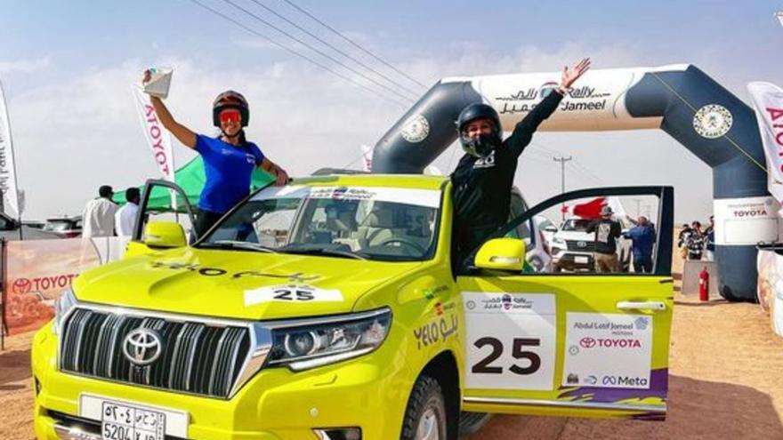 Nuevo éxito para la zamorana Sara García en el Rally Jameel