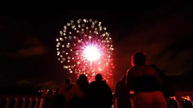 Así fueron los Fuegos de San Lorenzo 2026