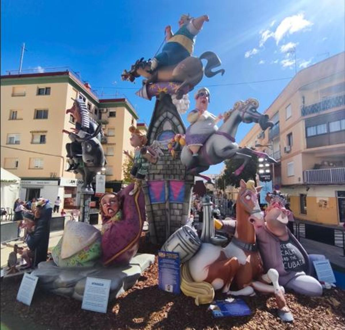 Falla La Victoria.