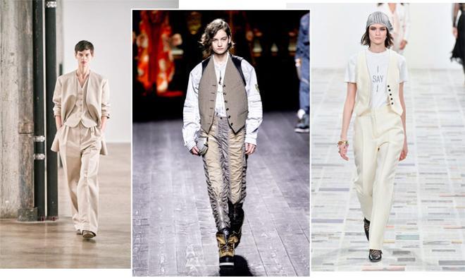 Así se lleva el chaleco en la pasarela: The Row, Louis Vuitton y Christian Dior