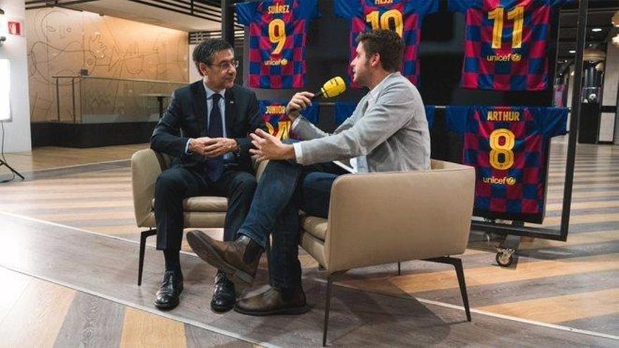 Bartomeu no teme al Tsunami: &quot;No veo motivo para suspender el clásico&quot;