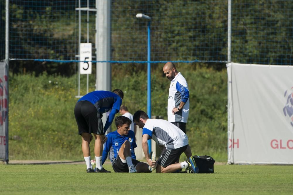 Entrenamiento del Real Oviedo