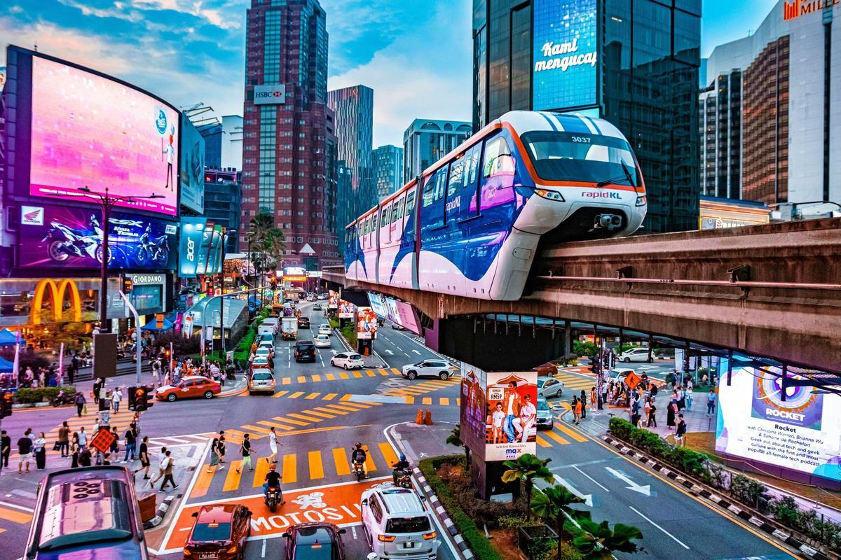 Kuala Lumpur, vida vertiginosa y futurista en Malasia