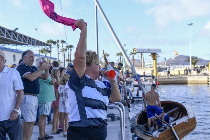 21-09-19 DEPORTES. BAHIA DEL PUERTO. LAS PALMAS DE GRAN CANARIA. Vela latina. Desempate Guanche-Tomás Morales por el título del Campeonato. Fotos: Juan Castro.  | 21/09/2019 | Fotógrafo: Juan Carlos Castro