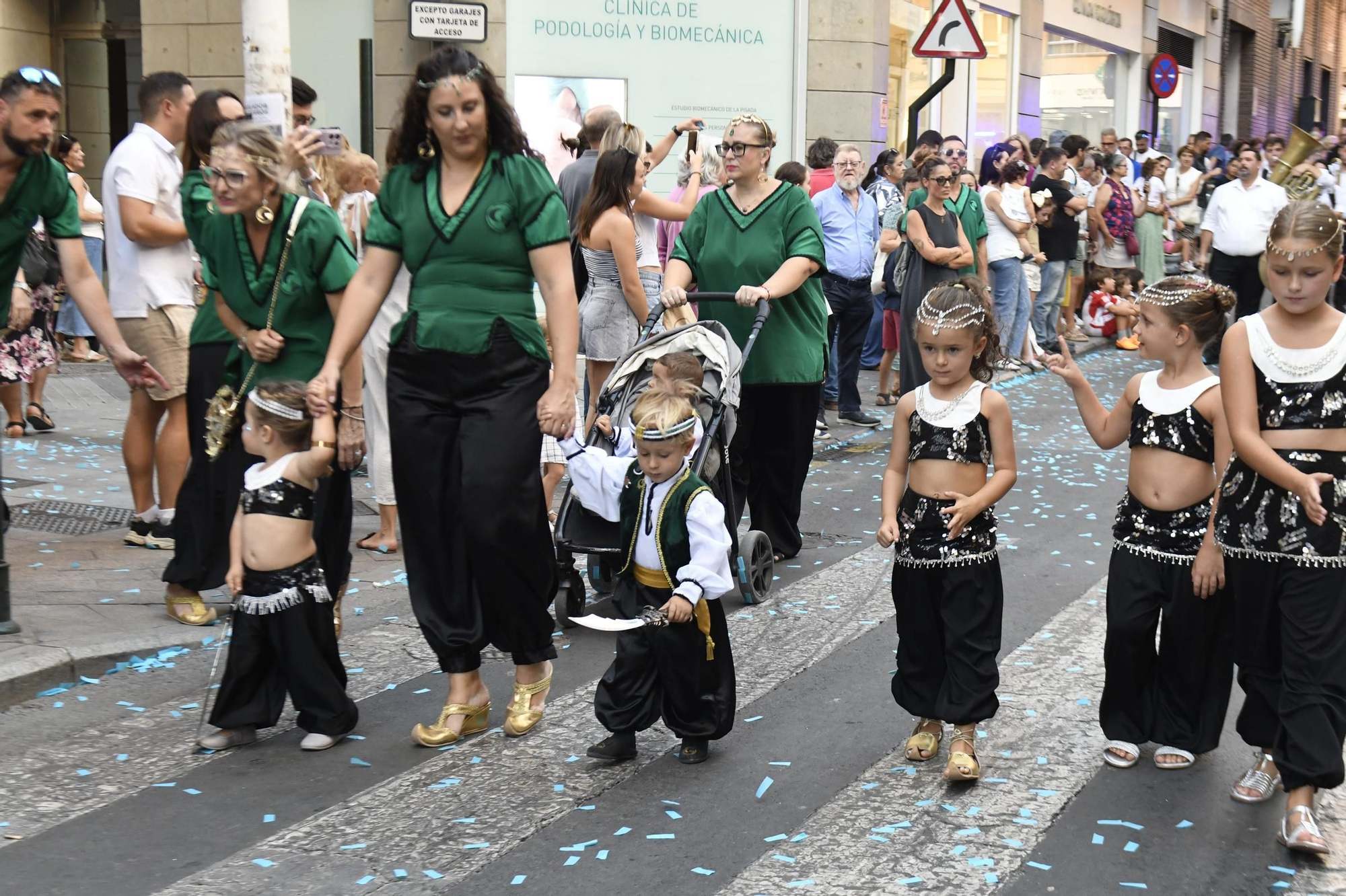 Fesfile infantil de las Fiestas de Moros y Cristianos de Murcia