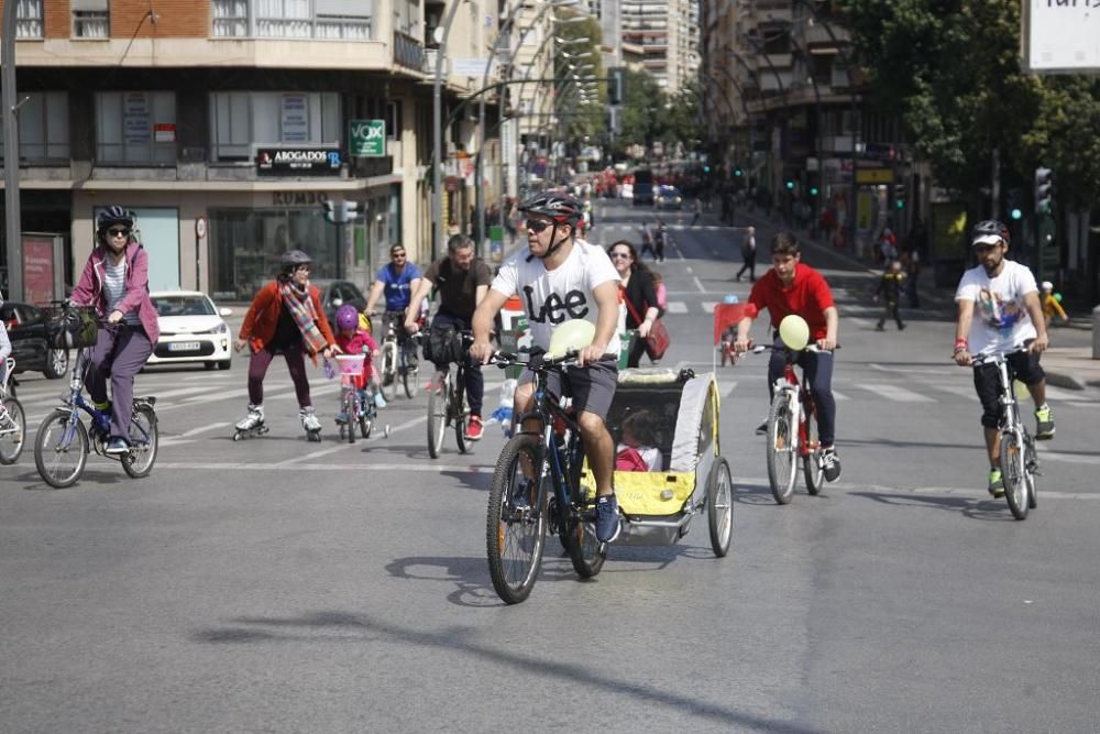 'Bicifestación' en Murcia