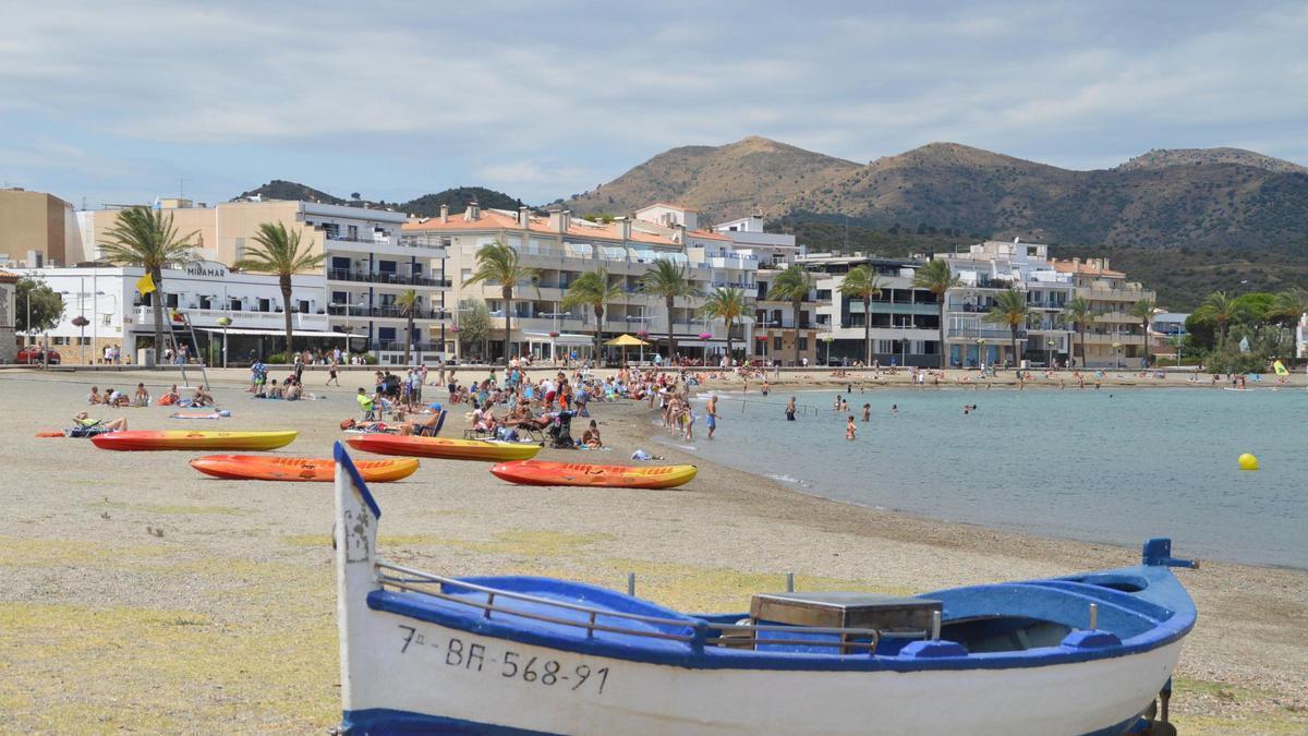 La platja del Port de Llançà, una de les guardonades.