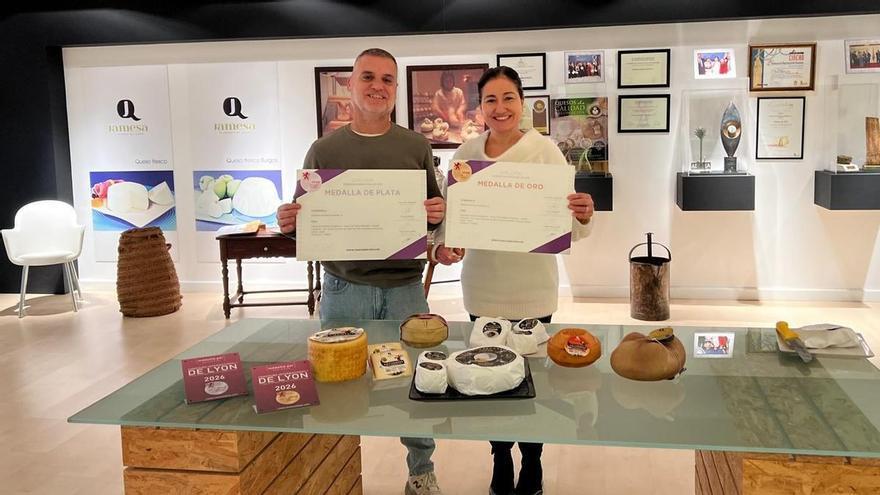 Los quesos de la Llosa de Ranes triunfan en el certamen internacional de Lyon