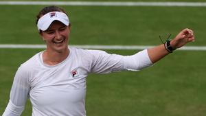 Barbora Krejcikova estará en la final de Wimbledon
