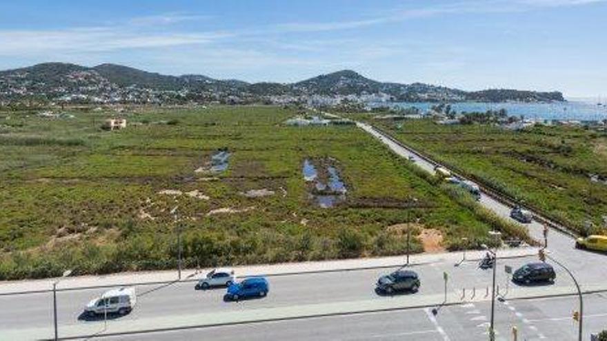 Vista parcial de ses Feixes de Talamanca o del Prat de ses Monges.