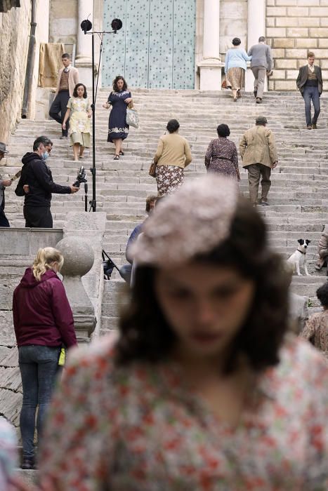 El rodatge del film alemany «The Path» al Barri Vell de Girona