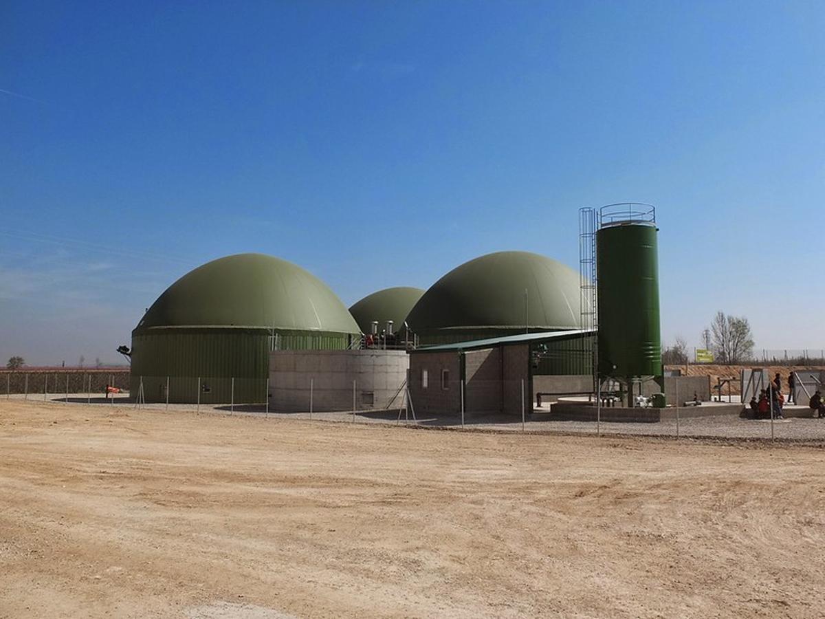 La planta de biogàs Makassar, ubicada a Torregrossa (Lleida).