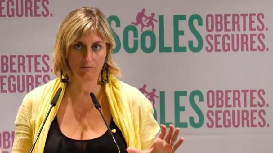 Alba Vergés, consellera de Salut