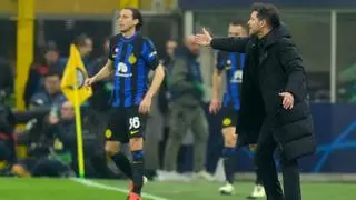 Simeone lamentó no haber marcado en Milán: "Las tuvimos"