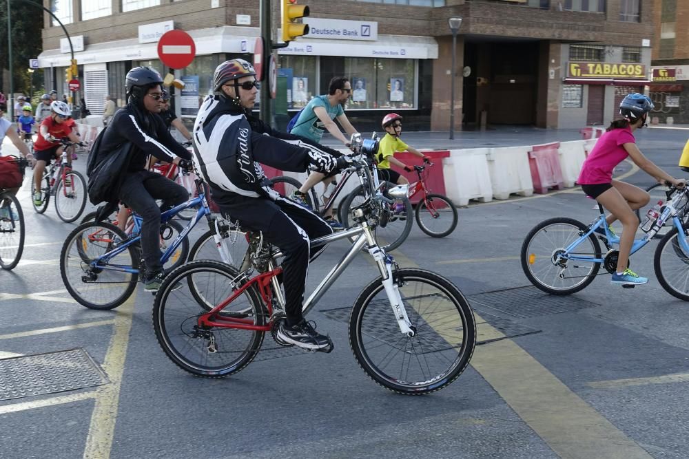 Día de la Bici en Málaga