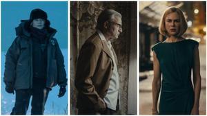 Jodie Foster en True detective: noche polar; Alberto San Juan en Cristóbal Balenciaga, y Nicole Kidman en Expatriadas