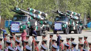 UN desfile militare en Teherán, el pasado miércoles.