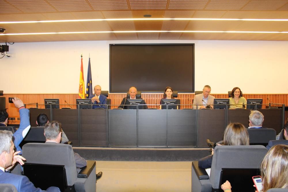 Reunión de los alcaldes con los diputados valencianos en el Congreso