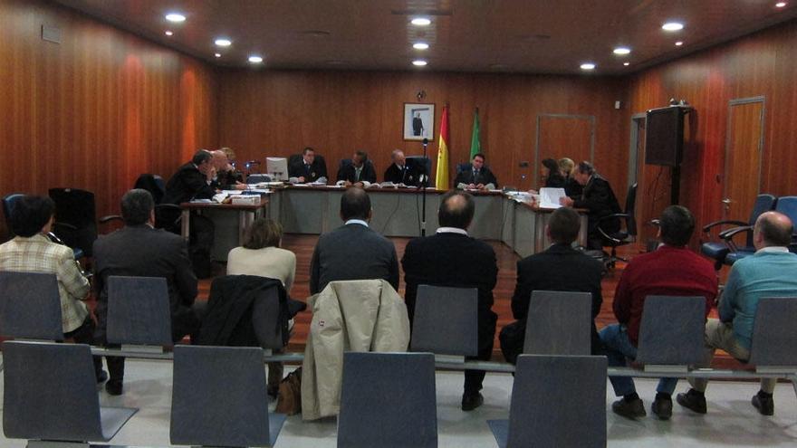 Un juicio celebrado en la Ciudad de la Justicia de Málaga.