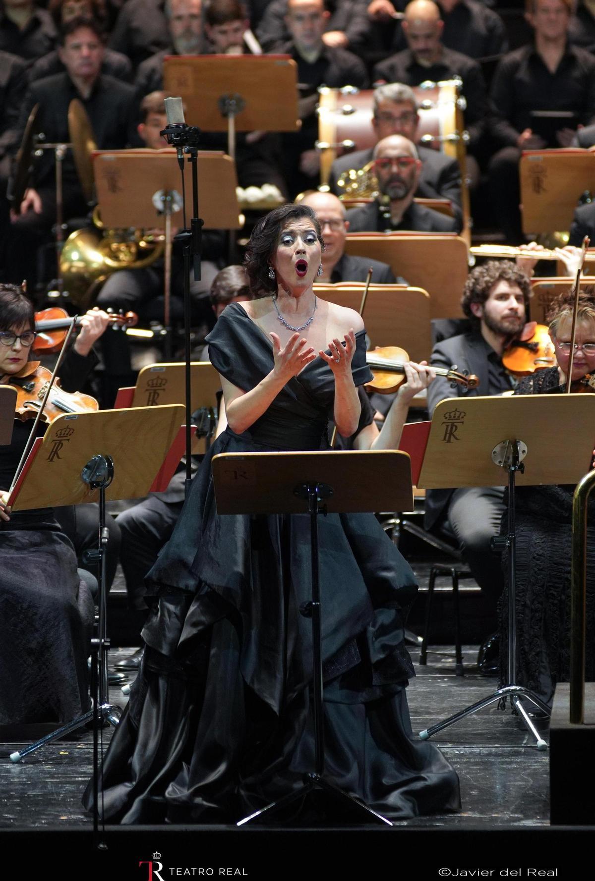 Lisette Oropesa, en el Teatro Real.