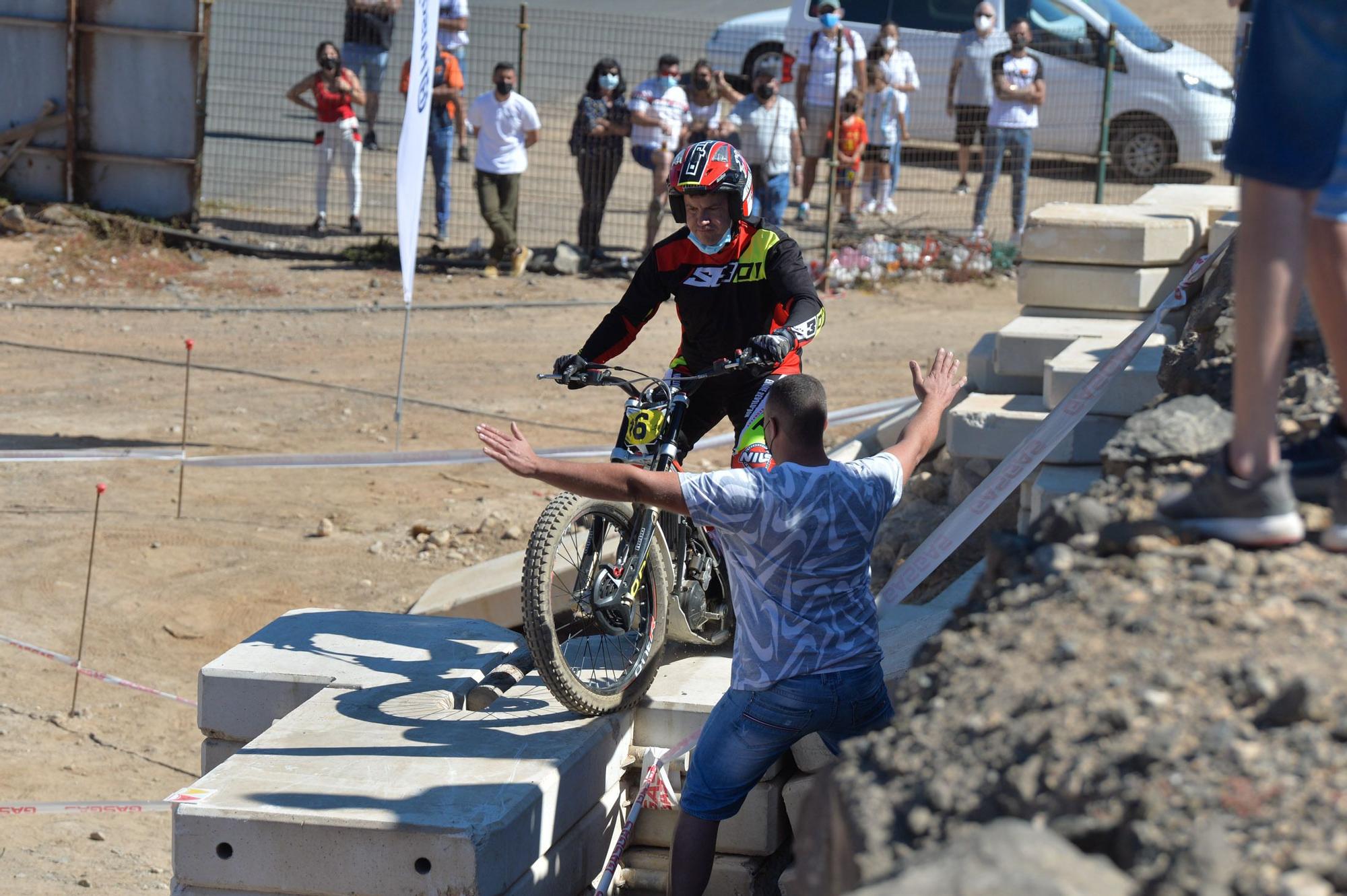 Primera prueba del Campeonato de Canarias de trial en una zona anexa a Las Terrazas (9/05/2021)