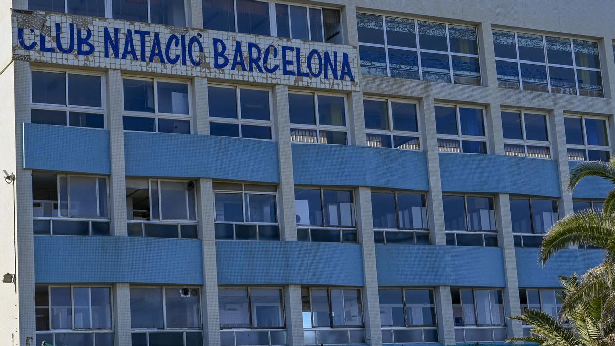 Instalaciones del Club Natació Barcelona que sufrirán modificaciones y mejoras