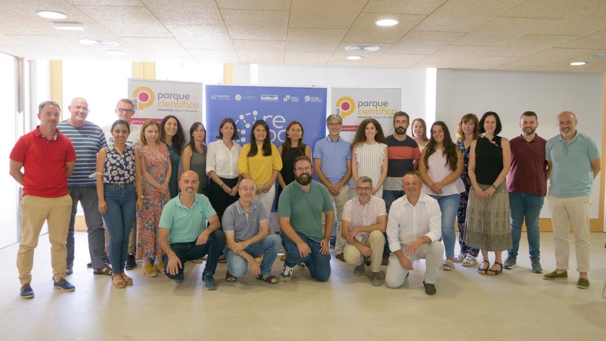 Managers de cinco entidades adheridas a Innotransfer en una jornada formativa.