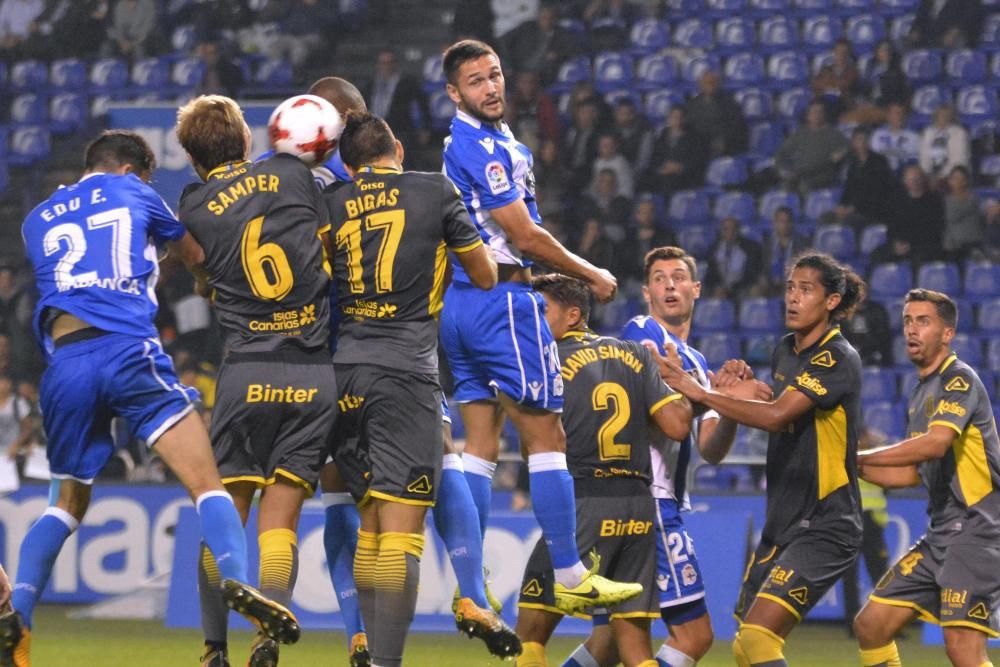 El Dépor cae goleado ante Las Palmas